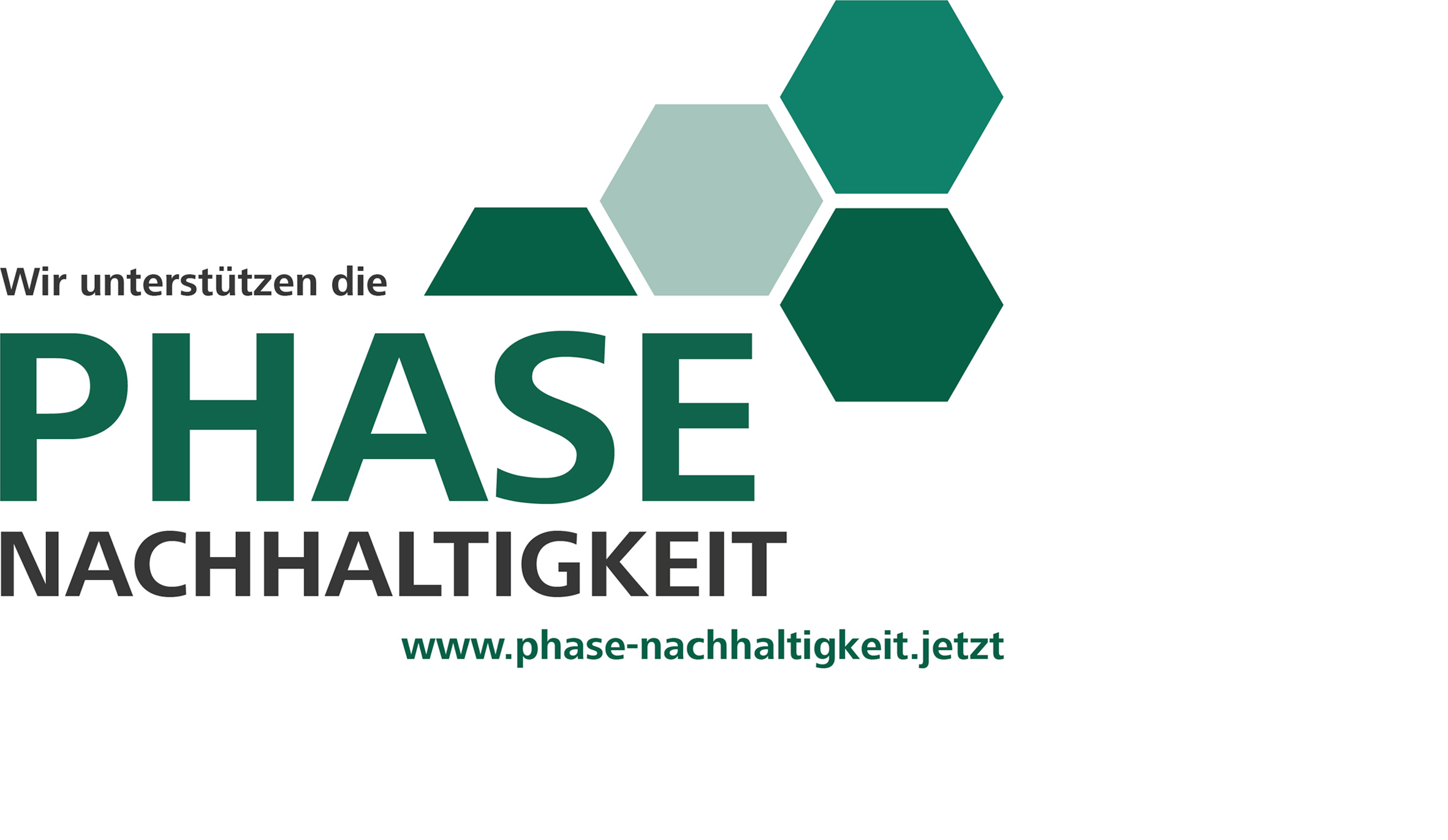 Logo der Phase Nachhaltigkeit – eine gemeinsame Initiative der Deutschen Gesellschaft für Nachhaltiges Bauen (DGNB e.V.) und der Bundesarchitektenkammer.